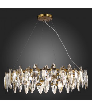 SL1227.303.12 Люстра подвесная ST-Luce Латунь/Прозрачный E14 12*40W ANCONA-foto5