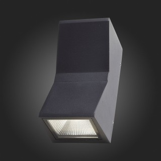 SL088.431.02 Светильник уличный настенный ST-Luce Черный кварцевый LED 2*7W 4000K DEALE-foto4