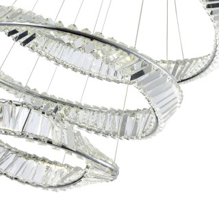 SL6204.101.03 Светильник подвесной ST-Luce Хром/Прозрачный LED 1*97W 4000K RITORTO-foto3