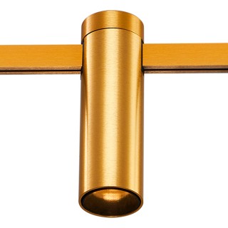 ST810.206.05 Магнитный трековый светильник FARM Золотистый LED 1*5W 3000K 230Lm Ra90 60 IP20 D35xH112 24V FARM-foto3