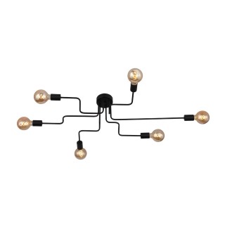 SL419.442.06 Люстра потолочная Черный E27 6*60W ANO-foto18