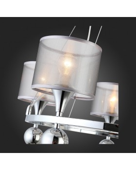 SLE107103-05 Светильник подвесной Хром/Серебристый E14 5*40W PAZIONE-foto9