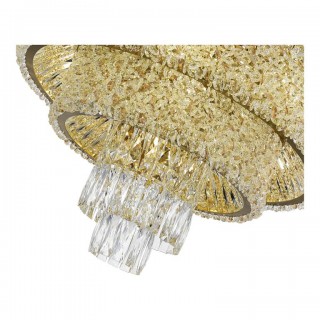 SL1637.302.16 Светильник потолочный ST-Luce Латунь/Прозрачный, Янтарный E14 16*60W SELINE-foto3