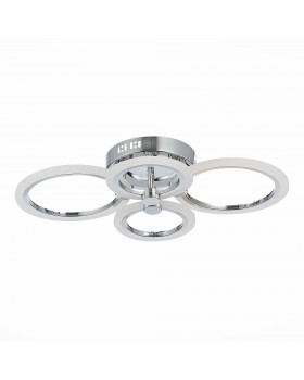 SLE500512-04 Светильник потолочный Хром/Белый LED 1*72W 3000-6000K CERINA-foto4