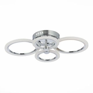 SLE500512-04 Светильник потолочный Хром/Белый LED 1*72W 3000-6000K CERINA-foto4