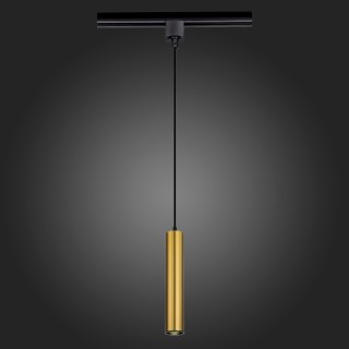 ST151.306.01 Светильник трековый Черный GU10 1*50W IP20 D54xH290 220V Без ламп Однофазная трековая система-foto4