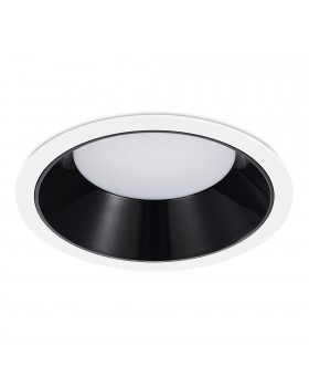 ST755.448.18 Св-к встр. Черный LED 1*18W 4000K 1 620Lm Ra80 120° IP20 D160xH60 100-240V Встраиваемые светильники-foto2