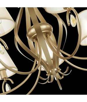 SLE111403-07 Люстра подвесная Шампань/Шампань E14 7*40W FOGGIA-foto6