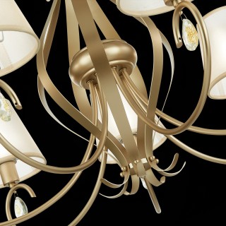 SLE111403-07 Люстра подвесная Шампань/Шампань E14 7*40W FOGGIA-foto6