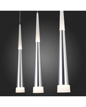 SLE200113-03 Светильник подвесной Хром/Хром, Белый LED 3*7W 3000K ORPELO-foto9
