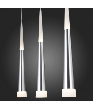 SLE200113-03 Светильник подвесной Хром/Хром, Белый LED 3*7W 3000K ORPELO-foto9