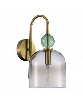 SL2000.211.01 Бра ST-Luce Золотистый/Дымчатый E14 1*40W GEA-foto2