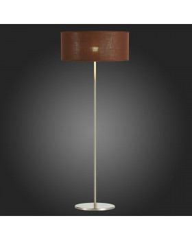SLE300595-01 Торшер Никель/Золотистый, Коричневый E27 1*40W BRESCIA-foto4