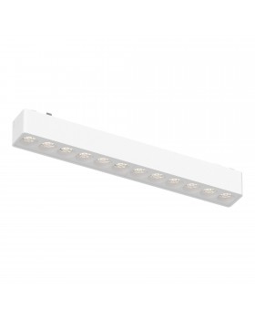 ST673.546.12 Магнитный трековый светильник Белый LED 1*12W 4000K 710Lm Ra>90 36° IP20 L230xW26xH24 48V SKYFLAT