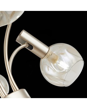 SLE104203-06 Люстра подвесная Шампань/Коньячный E14 6*40W BALCHINO-foto8