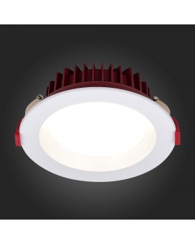 ST752.538.07 Св-к встр. Белый LED 1*7W 3000K 560Lm Ra80 100° IP44 D115xH47 100-240VV Встраиваемые светильники-foto5