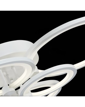 SLE200302-06 Светильник потолочный Белый/Белый LED 1*168W 3000-6000K LETO-foto4