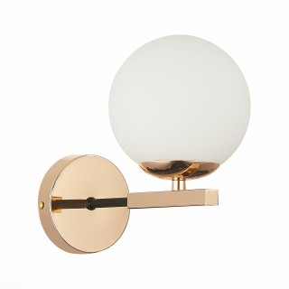 SLE106801-01 Бра Французское золото/Белый E14 1*40W SONCO-foto2