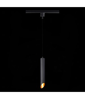 ST152.416.01 Светильник трековый Черный GU10 1*50W IP20 D60xH400 220V Без ламп Однофазная трековая система-foto3