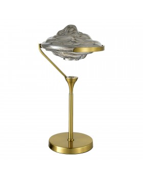 SL6115.304.01 Прикроватная лампа ST-Luce Латунь/Дымчато-Серый LED 1*19W 3000K AMARA-foto2