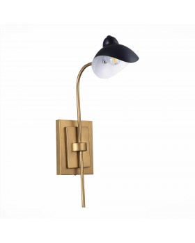 SL1801.301.01 Бра ST-Luce Античная бронза/Черный E14 1*60W MINNE-foto2