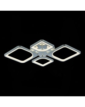 SLE500312-04 Светильник потолочный Хром/Белый LED 1*112W 3000-6000K GIURA-foto6