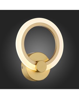 SLE500521-01 Бра Золотистый/Белый LED 1*14W 3000K/4000K/6000K CERINA-foto5