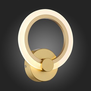 SLE500521-01 Бра Золотистый/Белый LED 1*14W 3000K/4000K/6000K CERINA-foto5