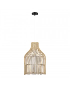 SL1513.523.01 Светильник подвесной ST-Luce Белый/Бежевый E27 1*40W CESTA-foto2