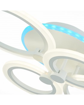 SLE500552-04RGB Светильник потолочный Белый/Белый LED 1*72W RGB 7W 3000-6000K CERINA-foto6