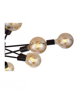 SL419.402.12 Люстра потолочная Черный E27 12*60W ANO-foto18