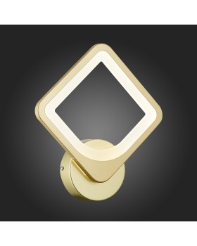 SLE500321-01 Бра Золотистый/Белый LED 1*24W 3000K/4000K/6000K GIURA-foto6