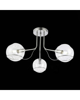 SLE102502-03 Люстра потолочная Хром/Прозрачный E14 3*40W BACA-foto4