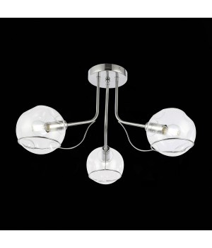 SLE102502-03 Люстра потолочная Хром/Прозрачный E14 3*40W BACA-foto4