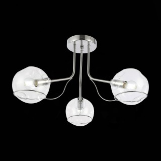 SLE102502-03 Люстра потолочная Хром/Прозрачный E14 3*40W BACA-foto4
