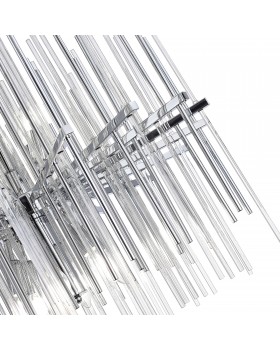 SL1628.103.12 Люстра подвесная ST-Luce Хром/Прозрачный, Хром E14 12*40W TERAMO-foto3