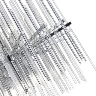 SL1628.103.12 Люстра подвесная ST-Luce Хром/Прозрачный, Хром E14 12*40W TERAMO-foto3