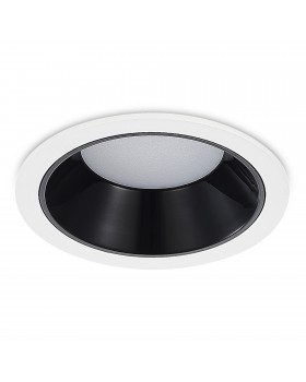 ST755.438.07 Св-к встр. Черный LED 1*7W 3000K 630Lm Ra80 120° IP20 D85xH45 100-240V Встраиваемые светильники-foto2