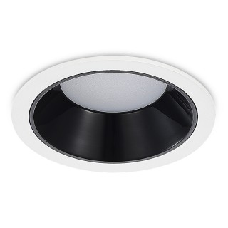 ST755.438.07 Св-к встр. Черный LED 1*7W 3000K 630Lm Ra80 120° IP20 D85xH45 100-240V Встраиваемые светильники-foto2