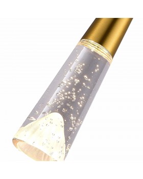 SL6111.203.01 Люстра подвесная ST-Luce Золотистый/Прозрачный LED 1*3W 3000K SOLLEN-foto3