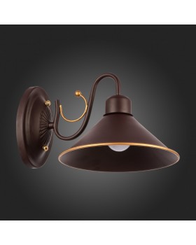 SLE120401-01 Светильник настенный Темно-коричневый/Черный E27 1*60W CIOLLA-foto8