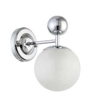 SLE106101-01 Светильник настенный Хром/Белый E27 1*60W PECHIO-foto2