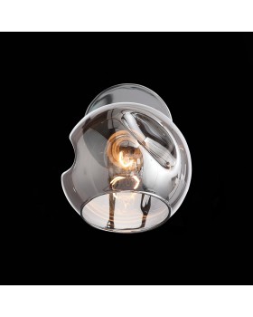 SLE155101-01 Светильник настенный Хром/Дымчатый E14 1*60W GENTORE-foto6