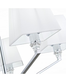 SLE107602-05 Люстра потолочная Хром/Белый E14 5*40W GRINDA-foto3