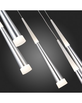 SLE200113-05 Светильник подвесной Хром/Хром, Белый LED 5*7W 3000K ORPELO-foto9