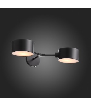 SLE183401-02 Светильник настенный Черный/Черный E14 2*60W GIMENTO-foto7