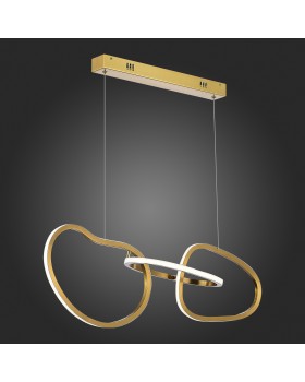 SL6505.203.26 Светильник подвесной ST-Luce Золотистый/Золотистый LED 1*26W 4000K ABRA-foto5