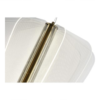 SL6509.213.01 Светильник подвесной ST-Luce Золотистый/Прозрачный LED 1*75W 4000K FESALE-foto4