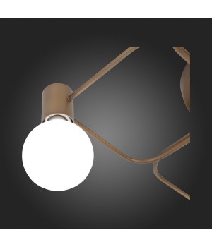 SL413.202.05 Люстра потолочная ST-Luce Латунь E27 5*40W TAVERE-foto4