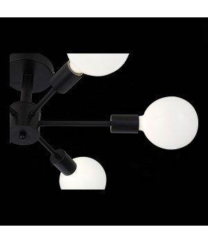 SL419.402.06 Люстра потолочная Черный E27 6*60W ANO-foto20